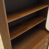 Oak bookcase, Danish design, 1970s, production: Denmark