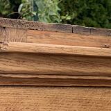 Armoire de notaire en chêne brut massif, 1920