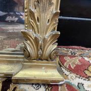 Louis XVI style mirror in gilded wood