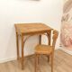 Children's desk/desk and chair from the 60s