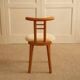 Italian chairs in wood and velvet