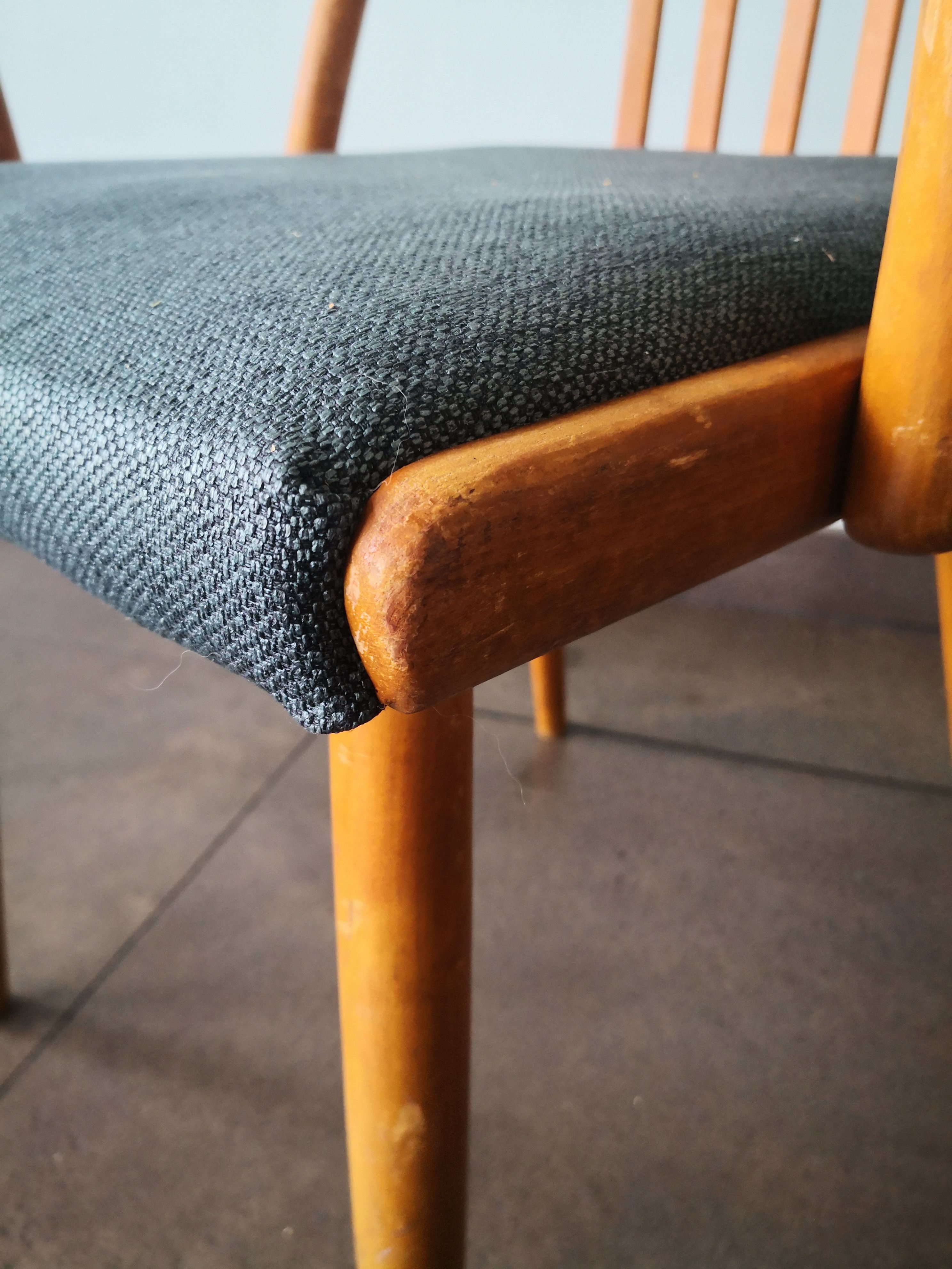 Pair of Scandinavian style armchairs, Antonin Suman, for TON, Czech Meal, 70s