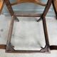 Fauteuil ancien en bois et assise paillée