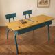 Bureau d'écolier Vintage restauré