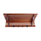 Coat rack with wooden slats 1950