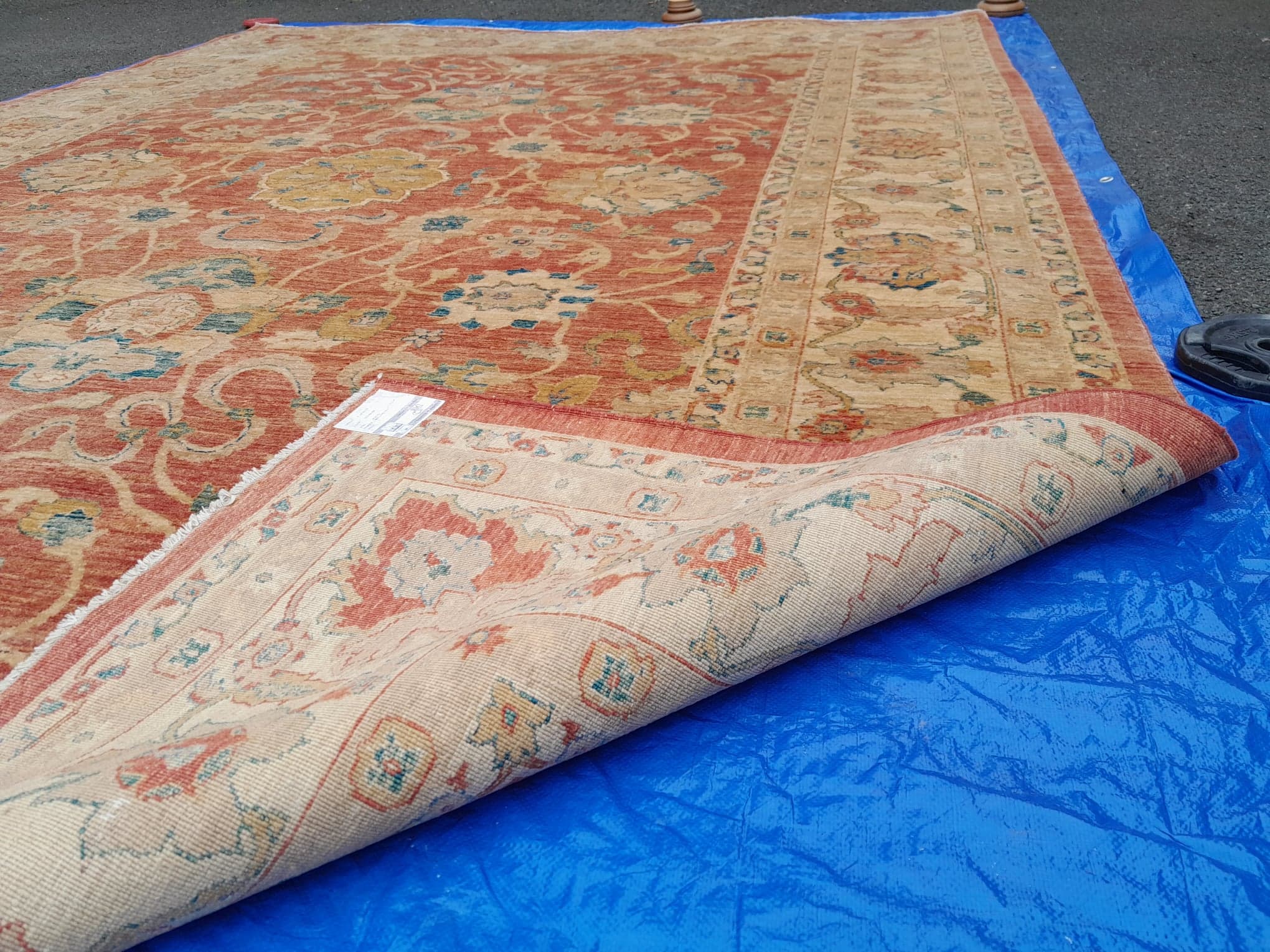 Carpet Chobi Ziegler XXL handmade 373x279cm