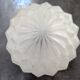 Art Nouveau ceiling light, table lamp in pressed-molded glass