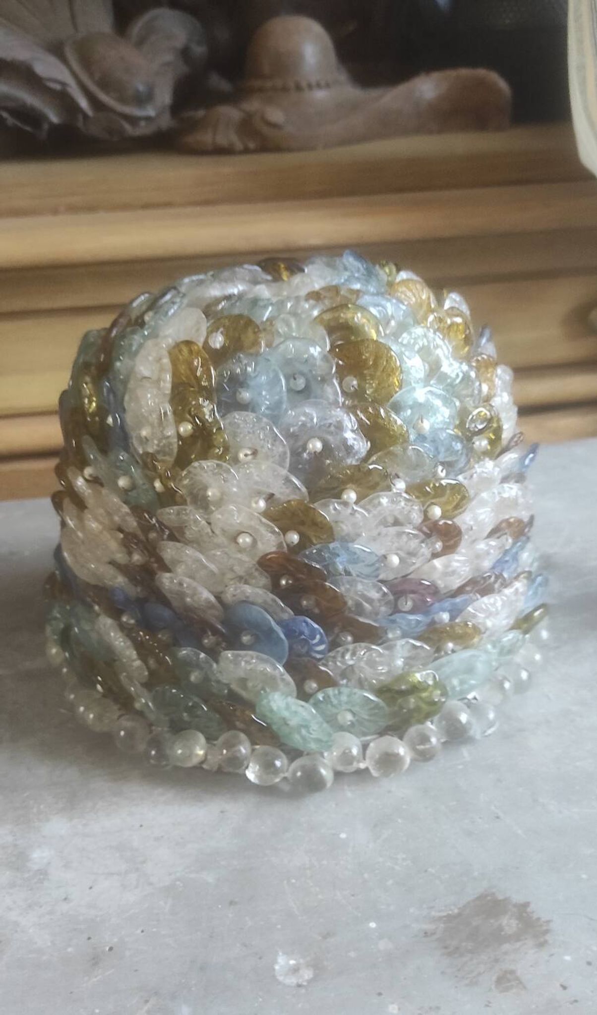 Abat-jour en verre de Murano