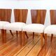 Chairs by J. Halabala for Up Races, Czechoslovakia, 1940s, Set of 4