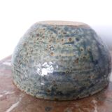 Empty pocket bowl in stoneware signed CG