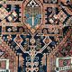 Large old Iraqi oriental carpet