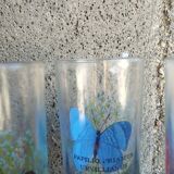 6 glasses pattern "Butterfly"