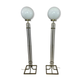 Paire de lampadaires art nouveau par Adolf Loos