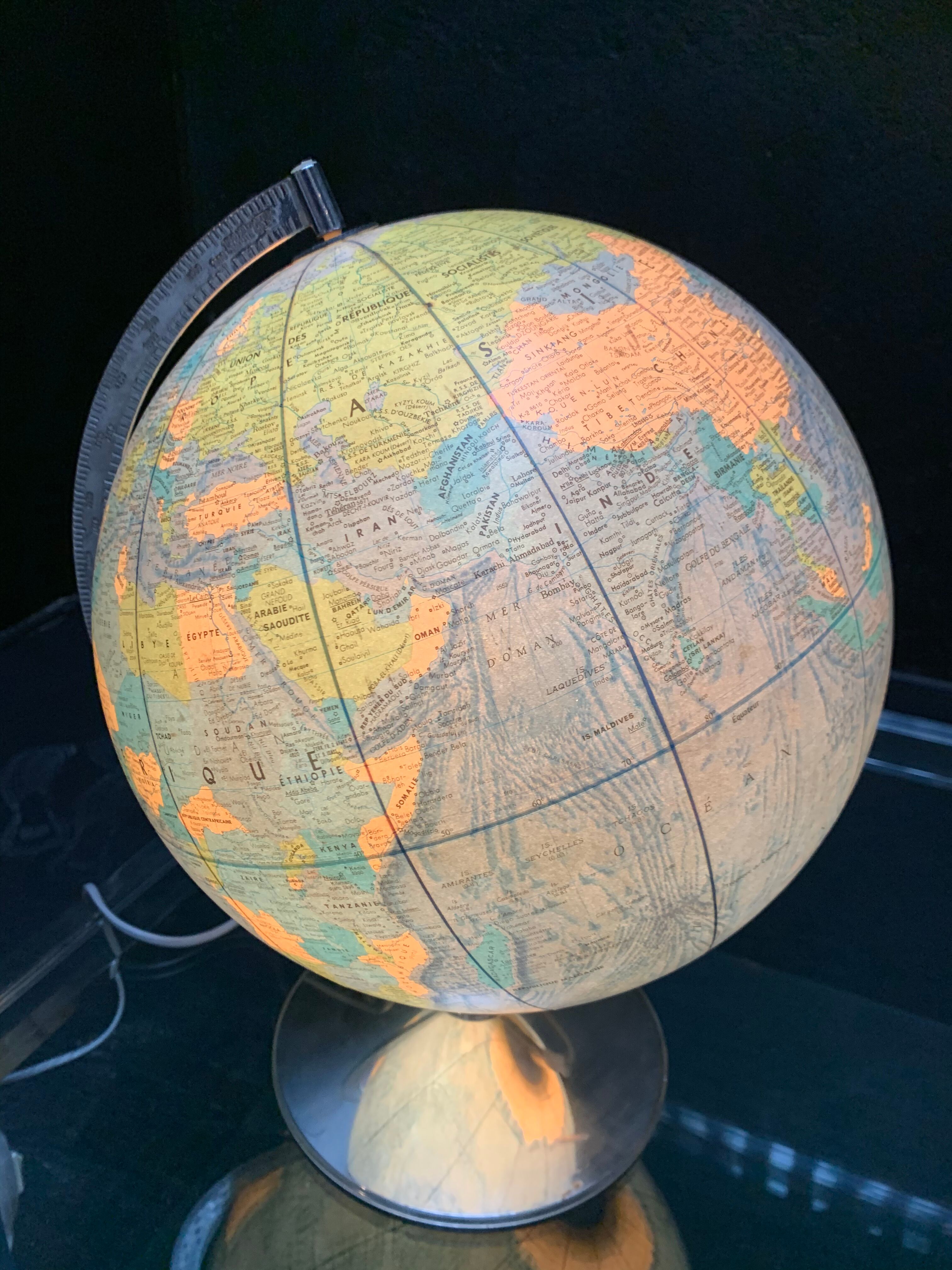 Bright earth globe, Scan Globe Denmark