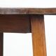 Antique English pinewood cricket table/side table from the late 18th century