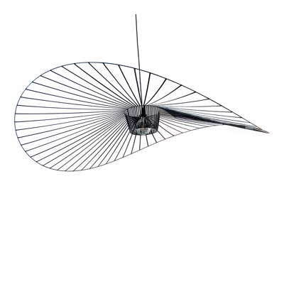 Suspension Vertigo, Petite Friture, Constance Guisset, Noire Ø 200 cm