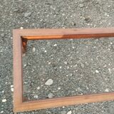 Vintage Scandinavian-style wooden coffee table.