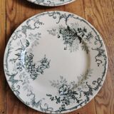 Old HC dessert plates, iron earth