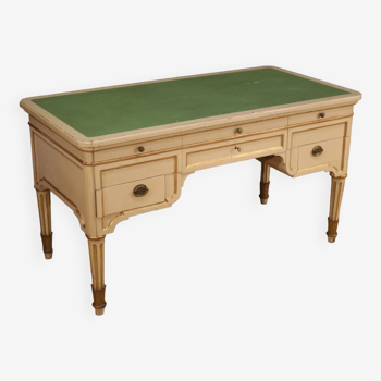 Lacquered and painted writing desk from the 20th century