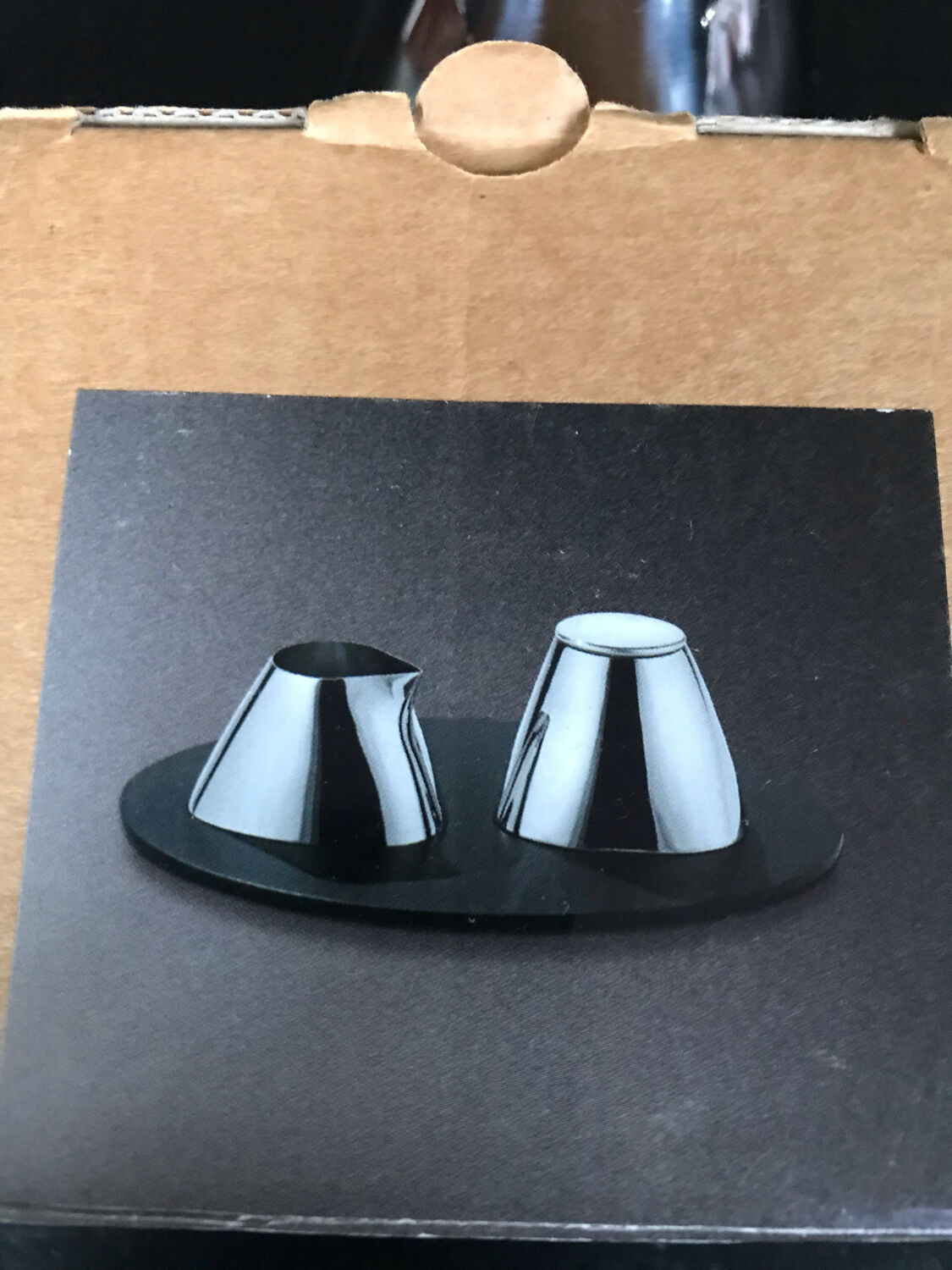 Sucrier Alessi en acier design D&M Fuksas
