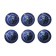 6 bols en porcelaine anglaise bleue Willow