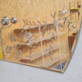 Art deco beveled mirror