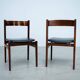 Set of six model 101 rosewood dining chairs by Gianfranco Frattini