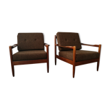 Pair of Scandinavian armchairs