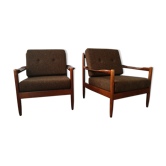 Pair of Scandinavian armchairs