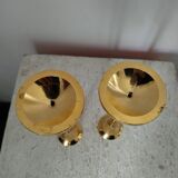2 candle holders Scandinavian design Sweden Dalmas