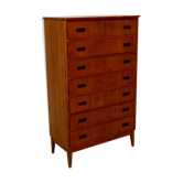 Commodity "Tallboy" in teak, Denmark, 1960