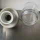 Art Deco ceiling pendant lamp in porcelain & glass