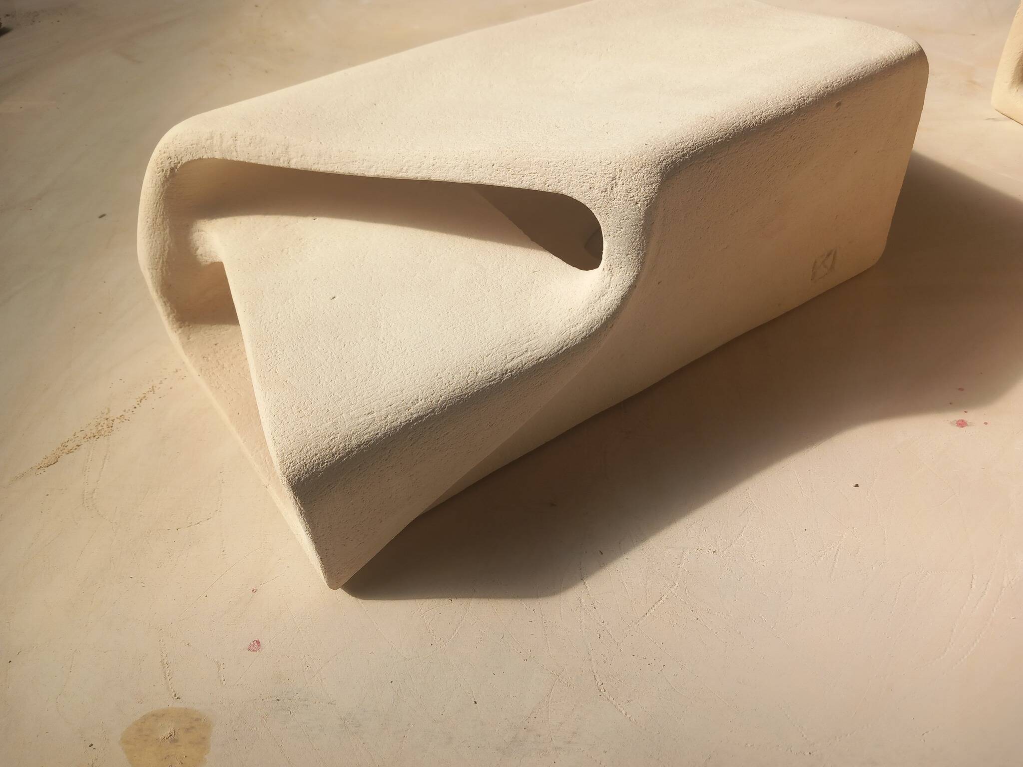 sculptural wall light