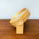 Mid-century space age bathroom wall mirror with 2 sides, 1960s.