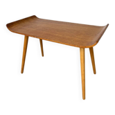 Baumann oak console coffee table from the 60s