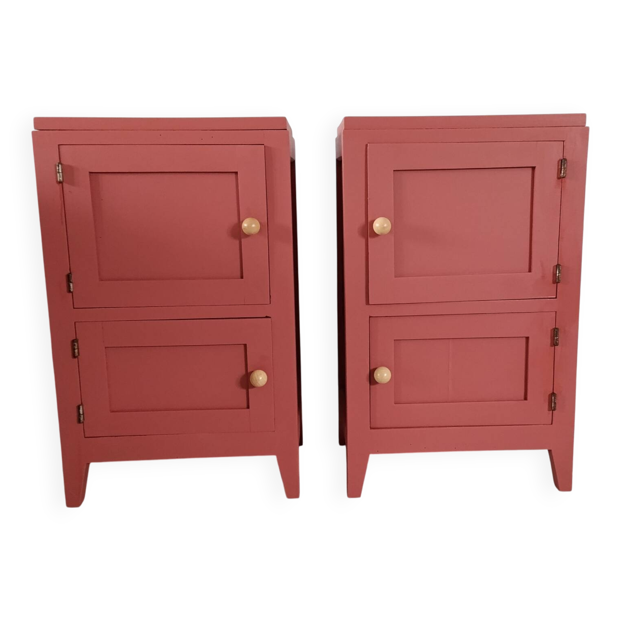 2 bedside tables René Gabriel