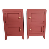 2 bedside tables René Gabriel