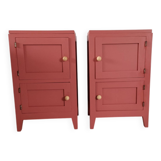 2 bedside tables René Gabriel