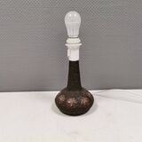 Ceramic table lamp from Danish Bartholdy ceramics 1970-80s.