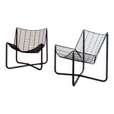 Paire de fauteuils Järpen Gammelgaard pour Ikea, 1ère édition, années 1980.