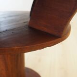 Oak coffee table, Italian design, 1960s, production: Italy