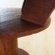 Oak coffee table, Italian design, 1960s, production: Italy
