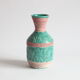 Vase avec pélicans par Fratelli Fianciulacci sgraffito , italie, années 1960