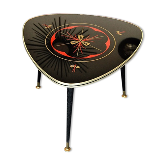 Table low tripod compass design graphic 60 s