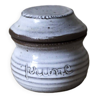 Pierlot Ratilly enameled stoneware pot