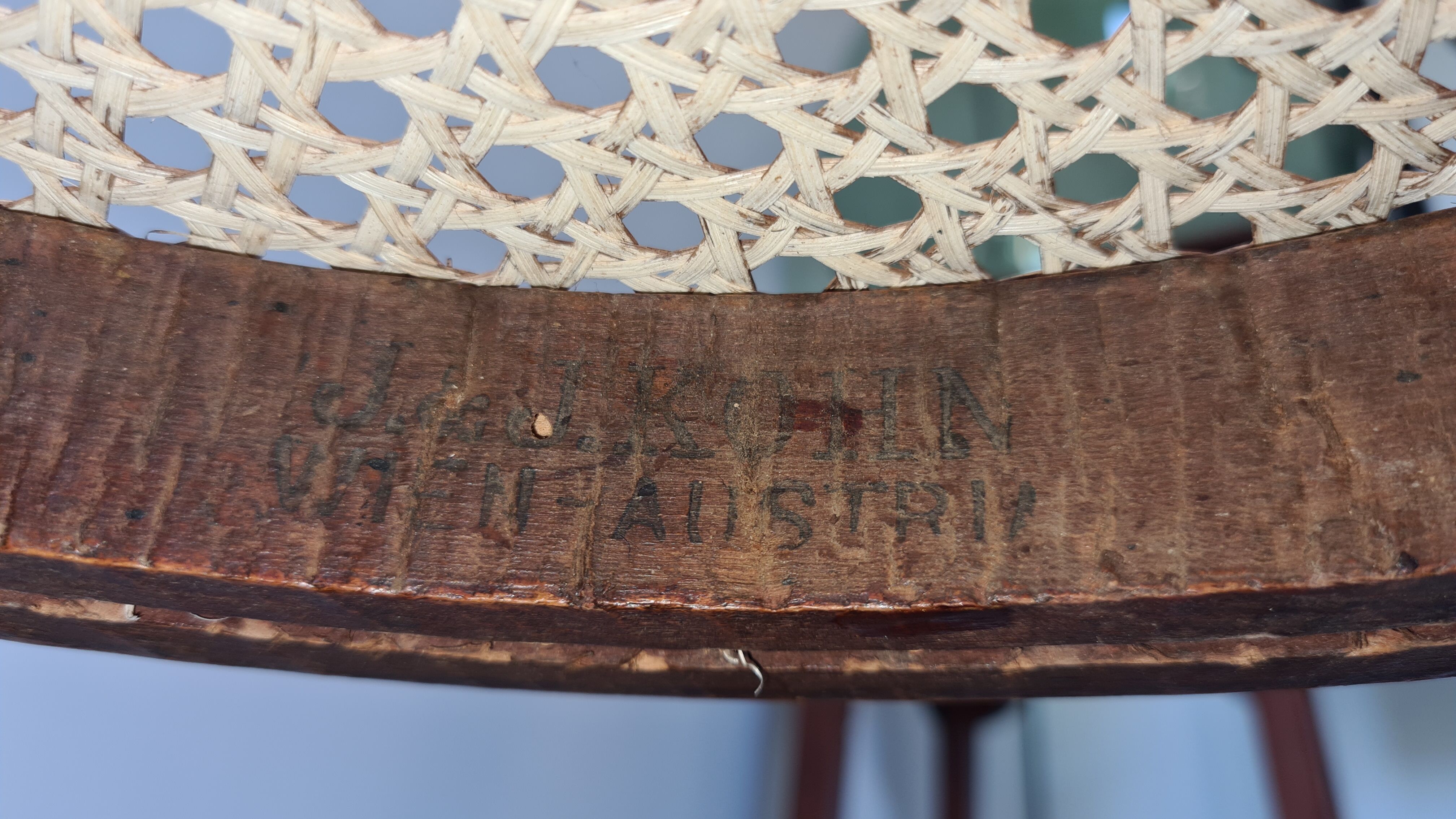 Antique office chair by J&J KOHN