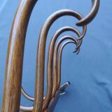 Thonet wall-mounted coat and hat rack circa 1890, 5-pointed