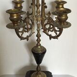 Pair of old candlesticks