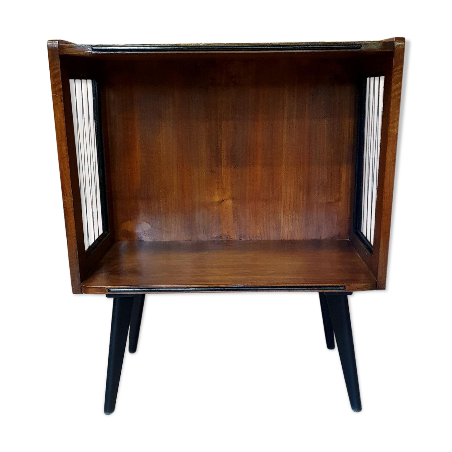 Renovated TV cabinet, type 600-204 with strands, PRL, 1960s