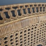 Peacock headboard